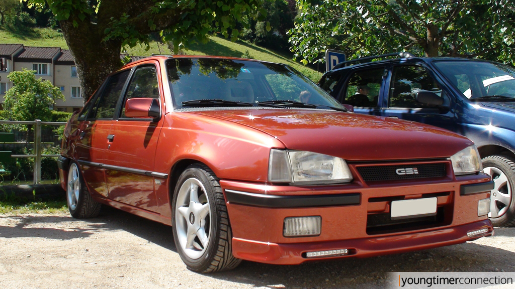Opel Kadett GSi als Stufenheck (!) (Baujahr 1988)